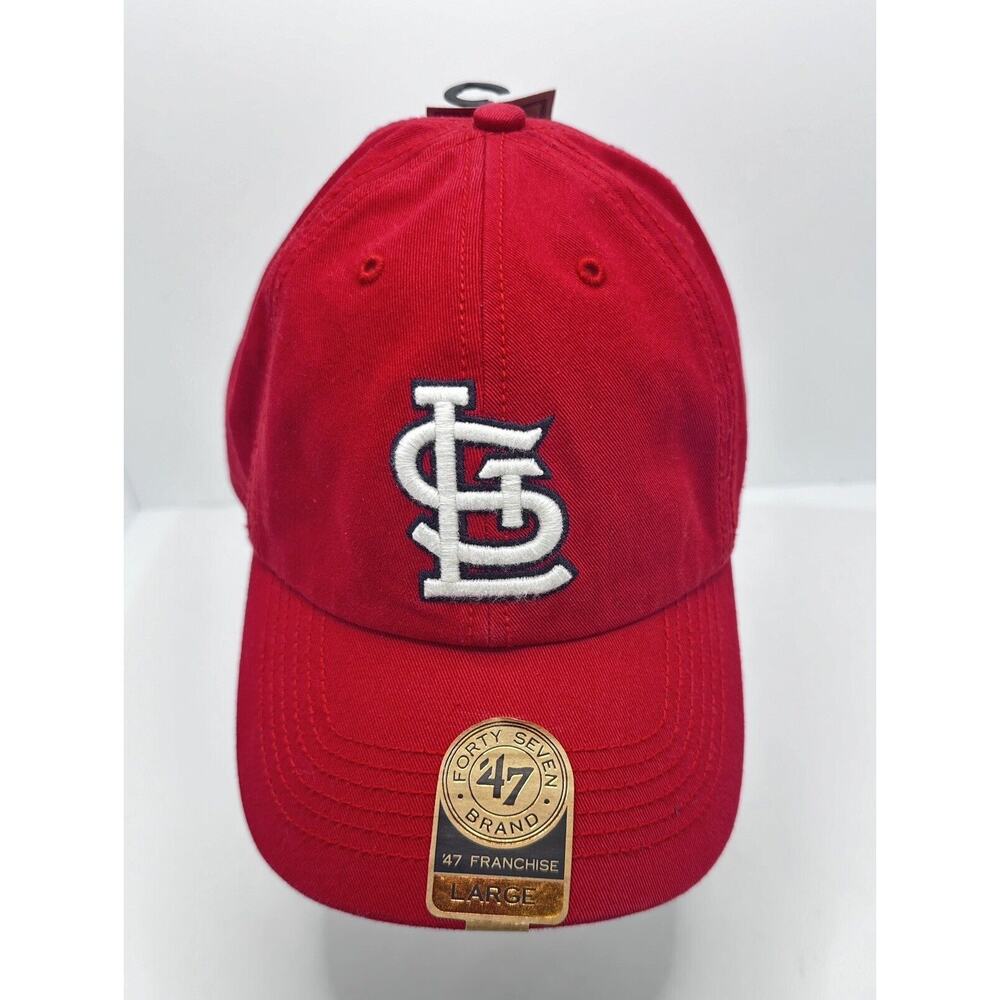 St. Louis Cardinals Hat Cap Red 47 Brand Baseball MLB New Size Large